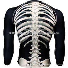 2016 Custom Made MMA Rash Guard/MMA Rash Guard Custom Logo/BJJ Rash Guard